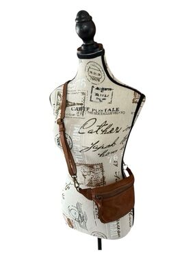 Sundance Wilder Ridge Belt/Crossbody Bag  • Brown Italian Leather